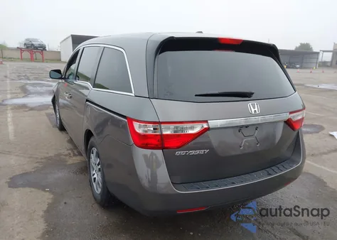 2012 Honda Odyssey Ex-L from USA, damaged, VIN 5FNRL5H69CB006891